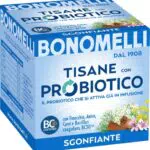 Bonomelli Tisana Probiotica Sgonfiante, Confezione da 10 Filtri