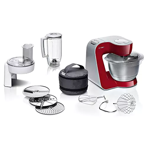 Bosch Planetaria Robot da Cucina MUM5, Ciotola in Acciaio da 3.9 L