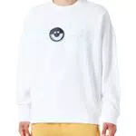 BOSS Salboart Maglia di Tuta, Bianco 100
