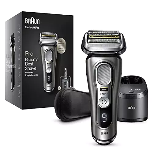 Braun Series 9 Pro, Rasoio Elettrico Barba, Rifinitore Di Precisione