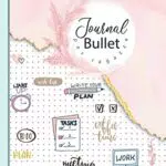 Bullet Journal per ragazze: Agenda precompilata senza tempo - dimensioni 21