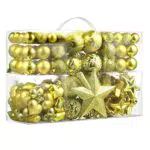 CACOE Set di palline di Natale per albero di Natale