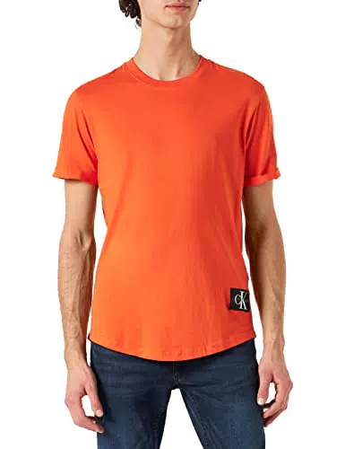 Calvin Klein Badge Turn UP Sleeve Altri Top in Maglia