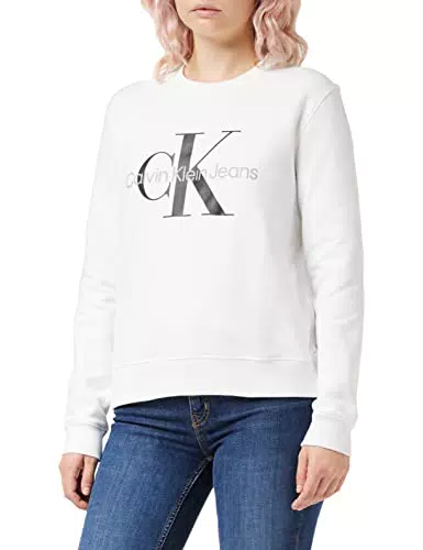 Calvin Klein Jeans Felpa Core Monogram Maglia di Tuta