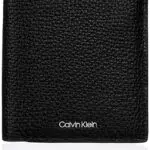 Calvin Klein Moneta Minimalismo, Accessori da Viaggio-Portafogli Tri-Fold Uomo