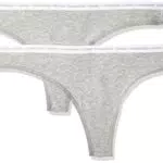 Calvin Klein Perizoma Donna 2 Pack Thong 2 PK Elasticizzato