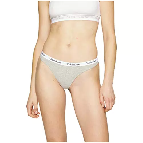 Calvin Klein Perizoma Donna 3 Pack Thong 3 PK Elasticizzato