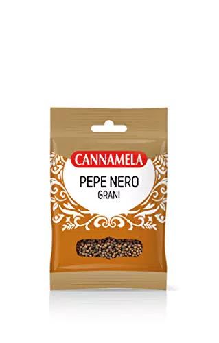 Cannamelainea Busta Super, Pepe Nero in Grani, Confezione da 40 g