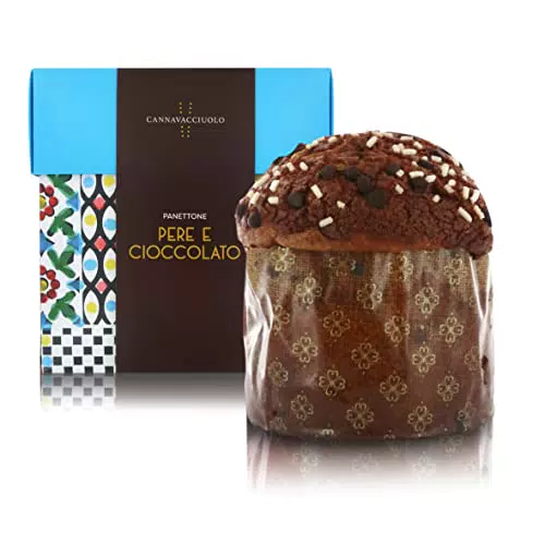 Cannavacciuolo Panettone Artigianale Cioccolato e Pere