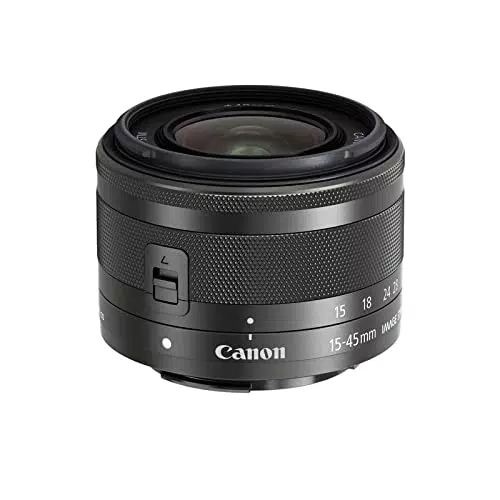 Canon Obiettivo Grandangolare EF-M 15-45 mm, f/3.5-6.3 IS STM MILC