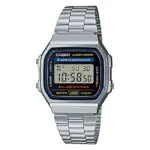 Casio Orologio Digitale Quarzo Unisex Adulto con Cinturino in Acciaio Inox A168WA-1YES