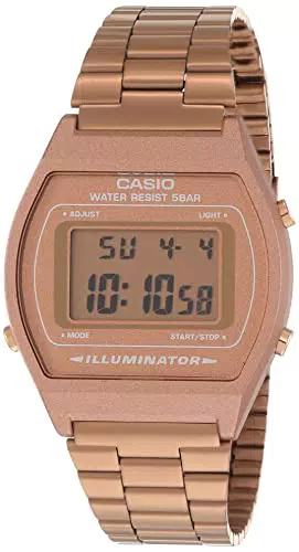 Casio Orologio Digitale Quarzo Uomo con Cinturino in Acciaio Inox B640WC-5AEF