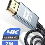 Cavo HDMI 4Kweguard Cavi HDMI 2.0 a/b ad alta Velocità con Ethernetupporta 4K 60Hz HDR 2.0/1.4a