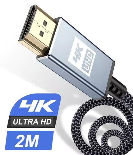 Cavo HDMI 4Kweguard Cavi HDMI 2.0 a/b ad alta Velocità con Ethernetupporta 4K 60Hz HDR 2.0/1.4a