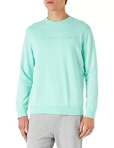 Champion American Classics Big Logo Crewneck Felpa da Uomo