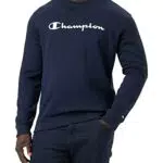 Champion American Classics Fall Fleece Big Logo Crewneck Felpa