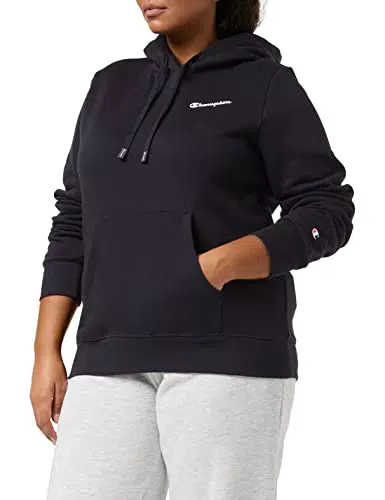 Champion American Classics - Small Script Logo, Felpa con cappuccio Donna