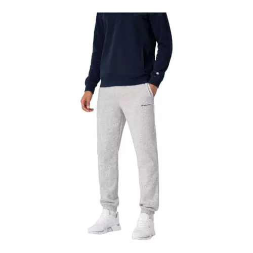 Champion Authentic Pantaloni da tuta da Uomo, grigio melange, XXL
