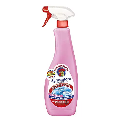 Chanteclair Sgrassatore Universale Disinfettante, Floral Spray