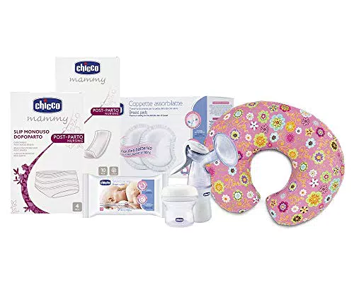 Chicco Kit Mamma Completo, Contiene Assorbenti Post Parto