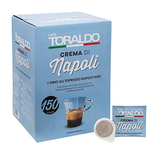 150 Cialde Caffè Toraldo miscela Crema di Napoli