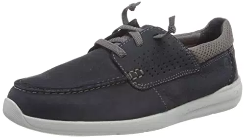 Clarks Gorwin Mococassino, Uomo, Blu