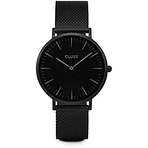 Cluse Orologio Unisex Analogico con Cinturino in Placcato In Acciaio Inox CL18111