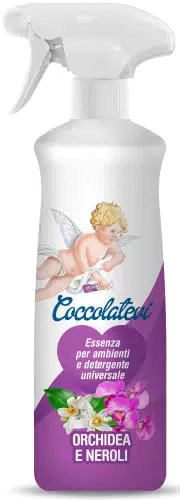 COCCOLATEVI Essenza per Ambienti Orchidea e Neroli 750 ml Profumatore per Armadi