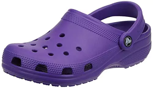 Crocs Classic Clogs, Zoccoli Unisex-Adulto, Neon Purple
