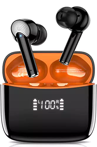 Cuffie Bluetooth 5.3, 40 Ore di Riproduzione, Stereo Hi-Fi
