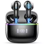 ROMOKE Auricolari Bluetooth 5.3 con Stereo 3D Immersivo Cuffie Wireless con 2 HD Mic