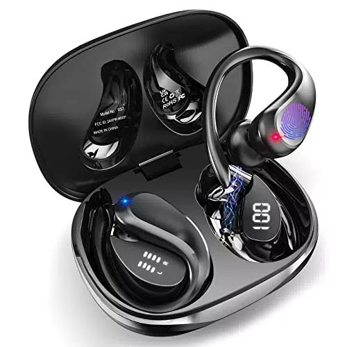Cuffie Bluetooth Sport, nero