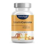 Curcuma Bio 95%, Curcuma Bio in Polvere di Curcuma con 11.100mg di Curcumina + Piperina