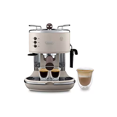 De'Longhi Icona Vintage Ecov311.Bg Macchina da Caffè Espresso Manuale e Cappuccino