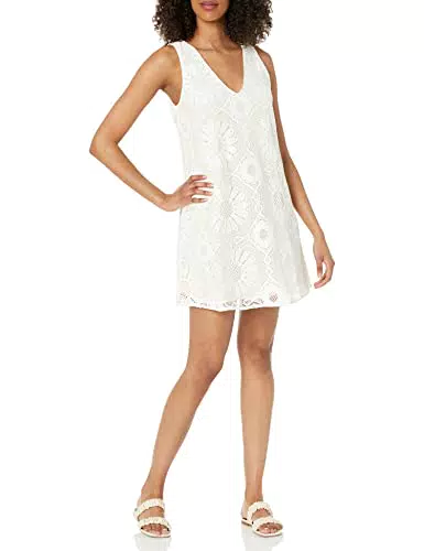 Desigual Vest_HAMBURGO Vestito Casual, Bianco da Donna