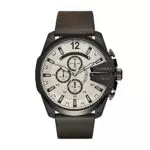 Diesel Mega Chief Orologio Cronografo da Uomo Orologio in Acciaio Inossidabile con Cassa da 51 mmarrone