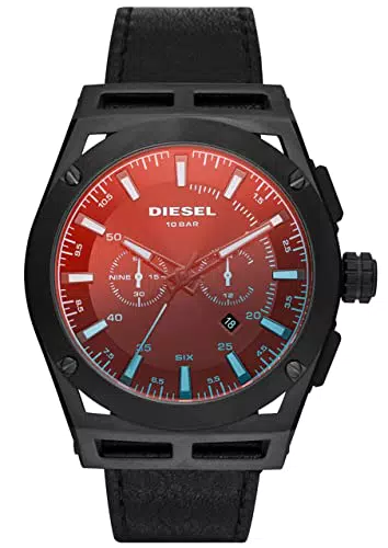 Diesel Timeframe Orologio da Uomo con Cronografo Orologio in Acciaio Inossidabile con Cassa da 48 mm