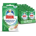 Duck Fresh Stickers - Adesivi Gel Igenizzanti WC, Fragranza Pino