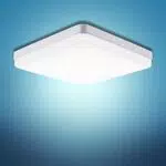EASY EAGLE Plafoniera LED Soffitto 36Wampada Plafoniere Quadrato 3240LM 6500K Luce Bianco Freddo per Camera da Letto