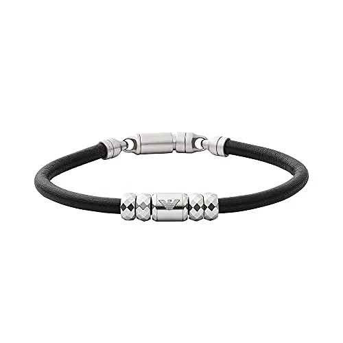 Emporio Armani Bracciale in Acciaio Inossidabile da Uomo