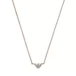 Emporio Armani Collana in Argento Sterling da Donna
