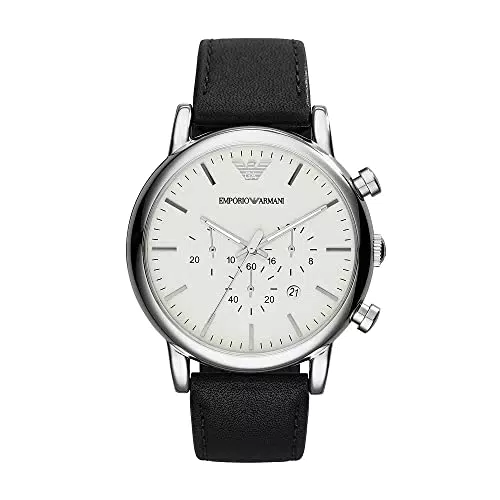 Emporio Armani Orologio Uomo, movimento cronografo al quarzo