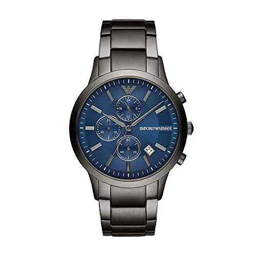 Emporio Armani Orologio Cronografo in Acciaio Inossidabile