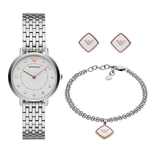 Emporio Armani Orologio Donna, movimento a due lancette