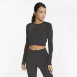 Evoknit Longsleeve T,Puma Black,USXL