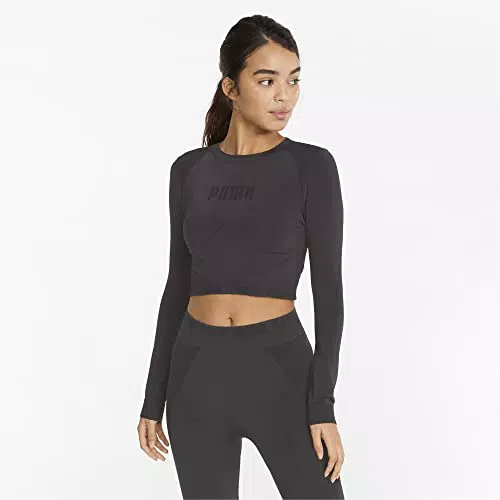Evoknit Longsleeve T,Puma Black,USXL
