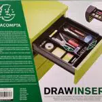 Exacompta 316014D Cassettiere, Nero, 29.8 x 24.6 x 3.6