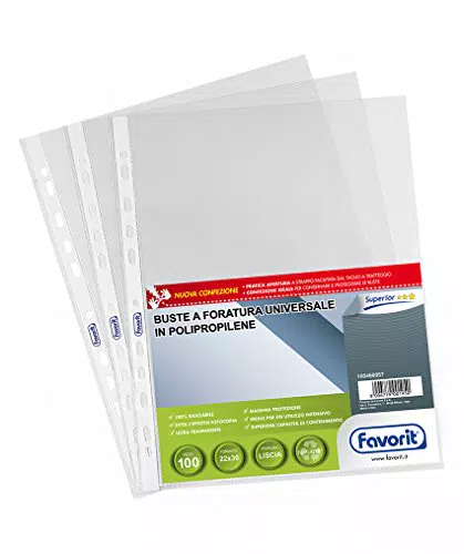 Favorit Buste Perforateucide, Alto Spessore, 22 x 30 cm