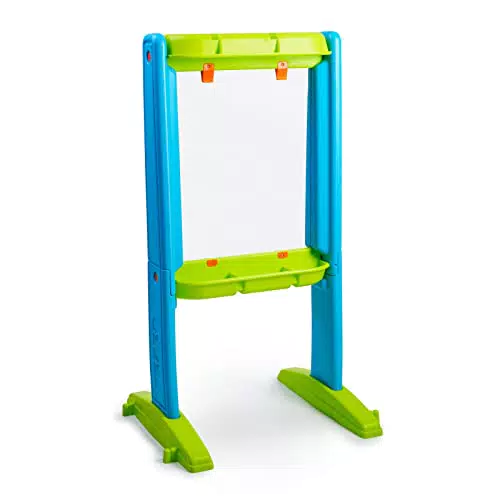 FEBER Art & Fun Board, Lavagna Trasparente per Bambini per Dipingere e Giocare