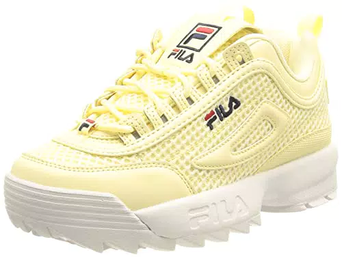 Fila Disruptor Mesh Wmncarpe da Ginnastica Donna, Giallo Trasparente